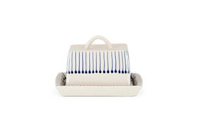 Iba Butter Dish - Indigo