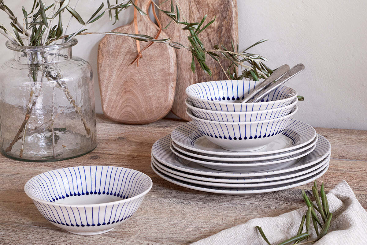 Iba Cereal Bowl - Indigo