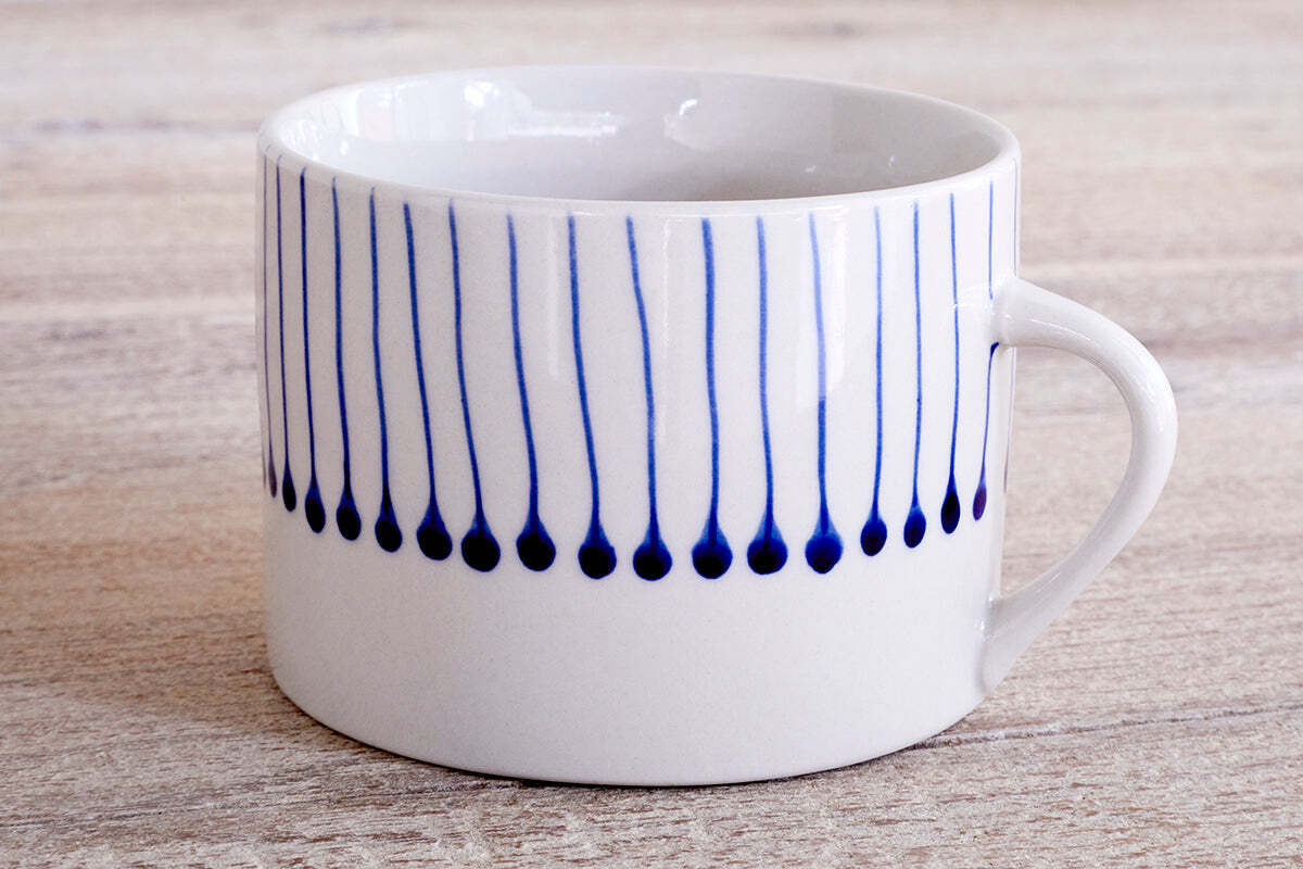 Iba Mug - Indigo - Large (Set of 2)