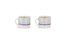 Iba Mug - Indigo - Small (Set of 2)