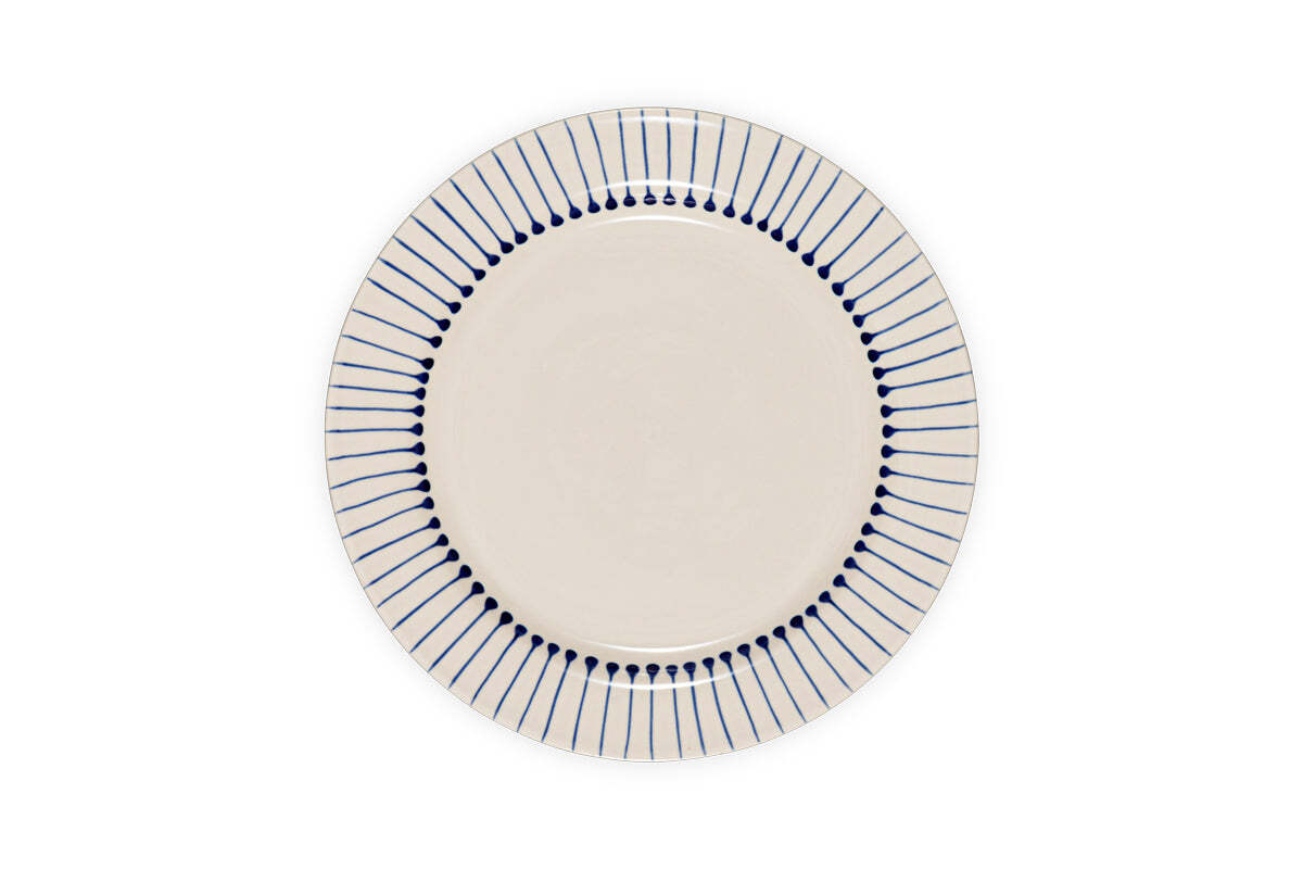 Iba Side Plate - Indigo