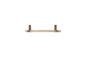 Ibo Reclaimed Wood & Iron Shelf - Natural