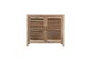 Ibo Reclaimed Wooden Slatted Sideboard - Natural