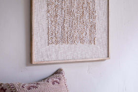 Ikona Textured Wall Art - Natural