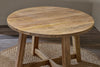 Indali Mango Wood Round Dining Table