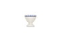 Indigo Drop Egg Cups - Cream & Indigo (Set of 2)