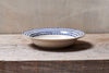 Indigo Drop Pasta Bowl - Cream & Indigo
