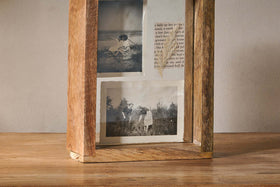 Indu Standing Mango Wood Frame - Natural