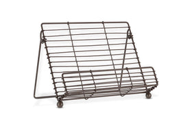 Inkollu Wire Bookstand - Aged Brass
