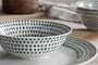 Juniper Drop Dinnerware Set - Cream & Juniper (Set of 12)
