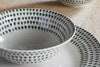 Juniper Drop Dinnerware Set - Cream & Juniper (Set of 12)
