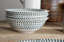 Juniper Drop Cereal Bowl - Cream & Juniper