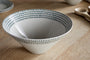 Juniper Drop Serving Bowl - Cream & Juniper - Large