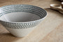 Juniper Drop Serving Bowl - Cream & Juniper - Medium