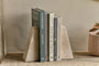 Juda Marble Book Ends - Grey