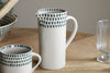 Juniper Drop Jug - Cream & Juniper - Small