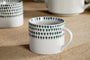 Juniper Drop Mug - Cream & Juniper - Small (Set of 2)