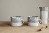Juniper Drop Mug - Cream & Juniper - Large (Set of 2)