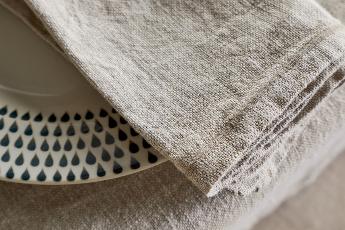 Junto Linen Napkin - Natural (Set of 4)