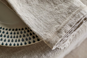 Junto Linen Napkin - Natural (Set of 4)