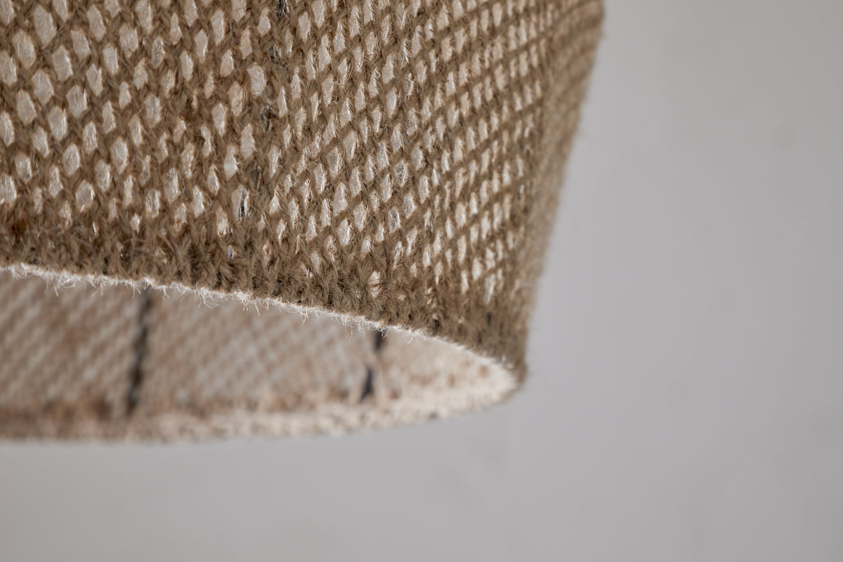 Jahari Woven Jute Pendant - Natural
