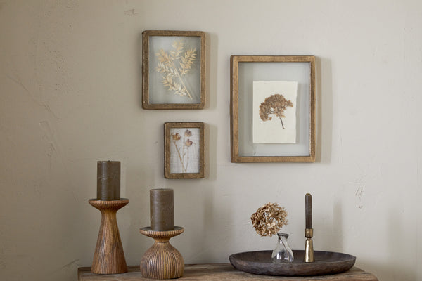Jahala Wall Hung Photo Frame - Antique Brass