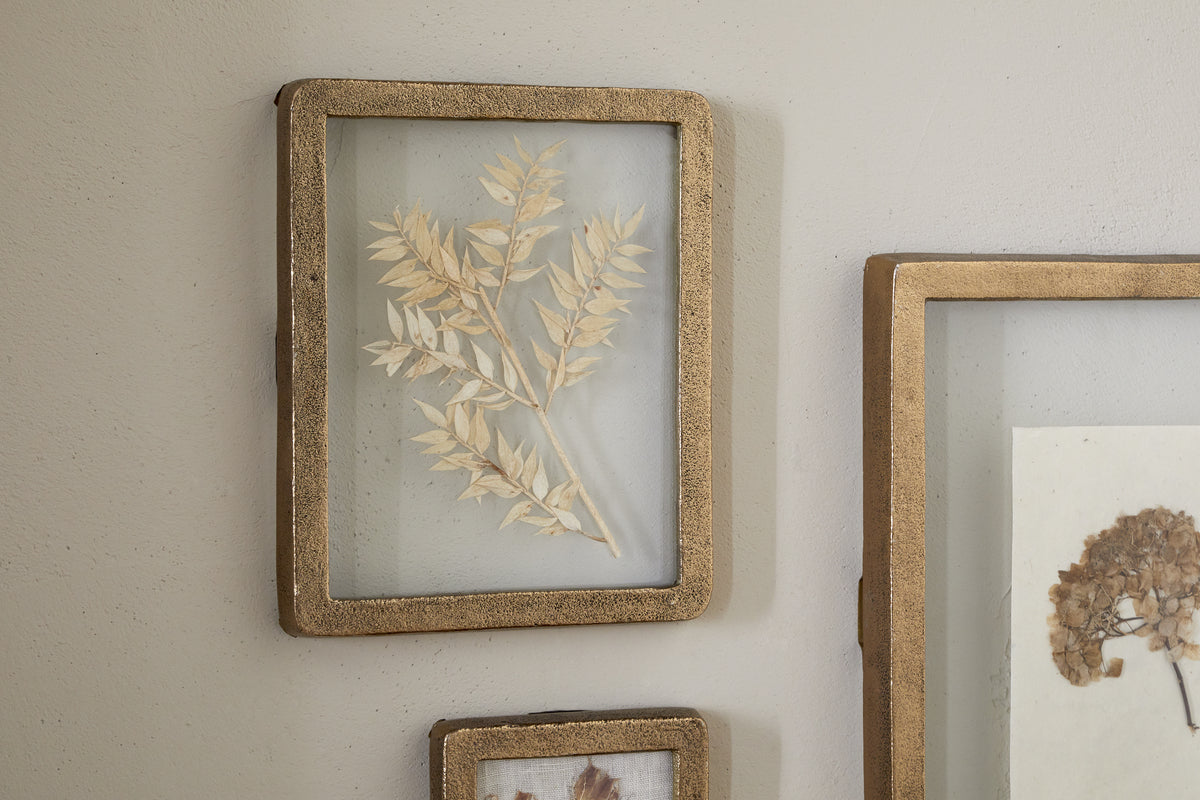 Jahala Wall Hung Photo Frame - Antique Brass  - Antique Brass - Large