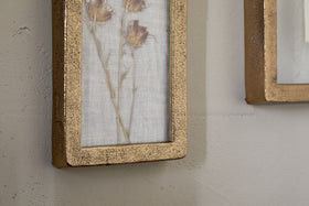 Jahala Wall Hung Photo Frame - Antique Brass  - Antique Brass - Large