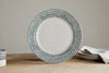 Juniper Drop Dinner Plate - Cream & Juniper