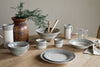 Juniper Drop Dinner Plate - Cream & Juniper