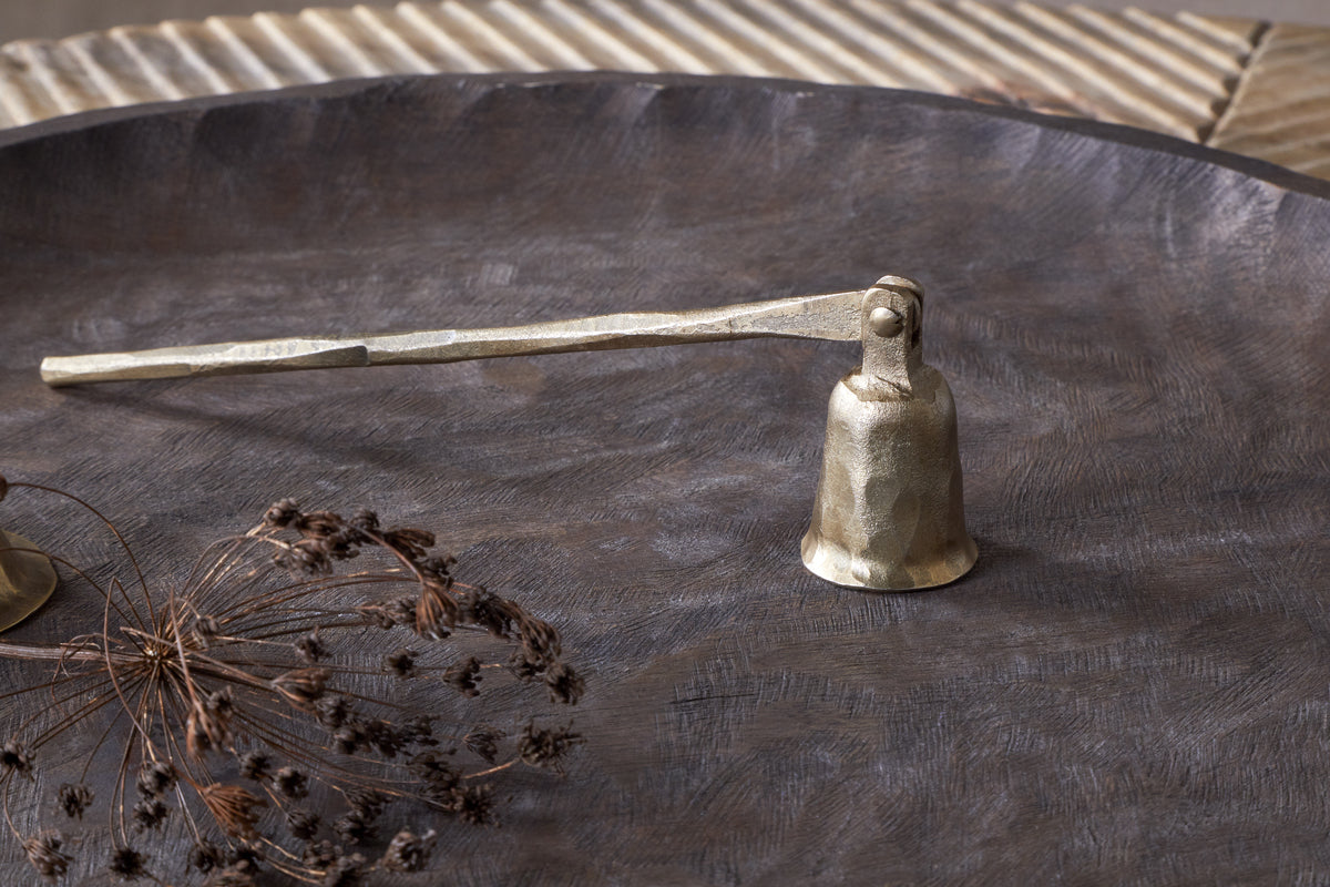 Jyoti Candle Snuffer - Antique Brass