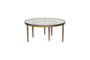 Jiya Iron & Glass Nested Coffee Tables - Brass