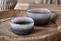 Janka Tealight Holders - Smoked Charcoal (Set of 2)