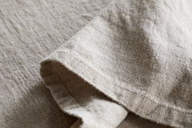 Junto Linen Tablecloth - Natural - Large