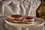 Janka Tealight Holders - Dark Amber (Set of 2)