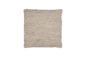 Juliyet Cotton & Wool Cushion Cover - Natural