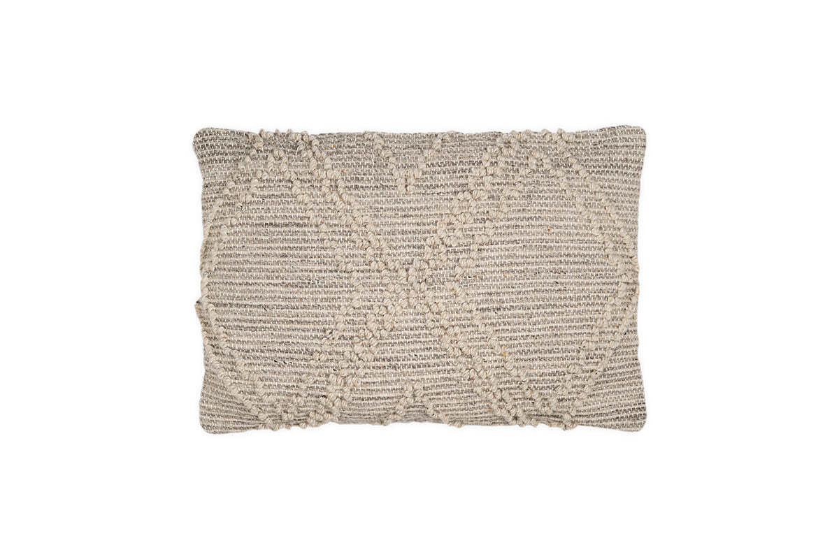 Juliyet Cotton & Wool Cushion Cover - Natural