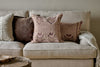 Kandy Wool & Cotton Cushion Cover - Dusty Pink