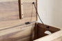 Karadi Reclaimed Wood Storage Bench - Natural