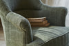 Kiana Cotton Armchair - Moss
