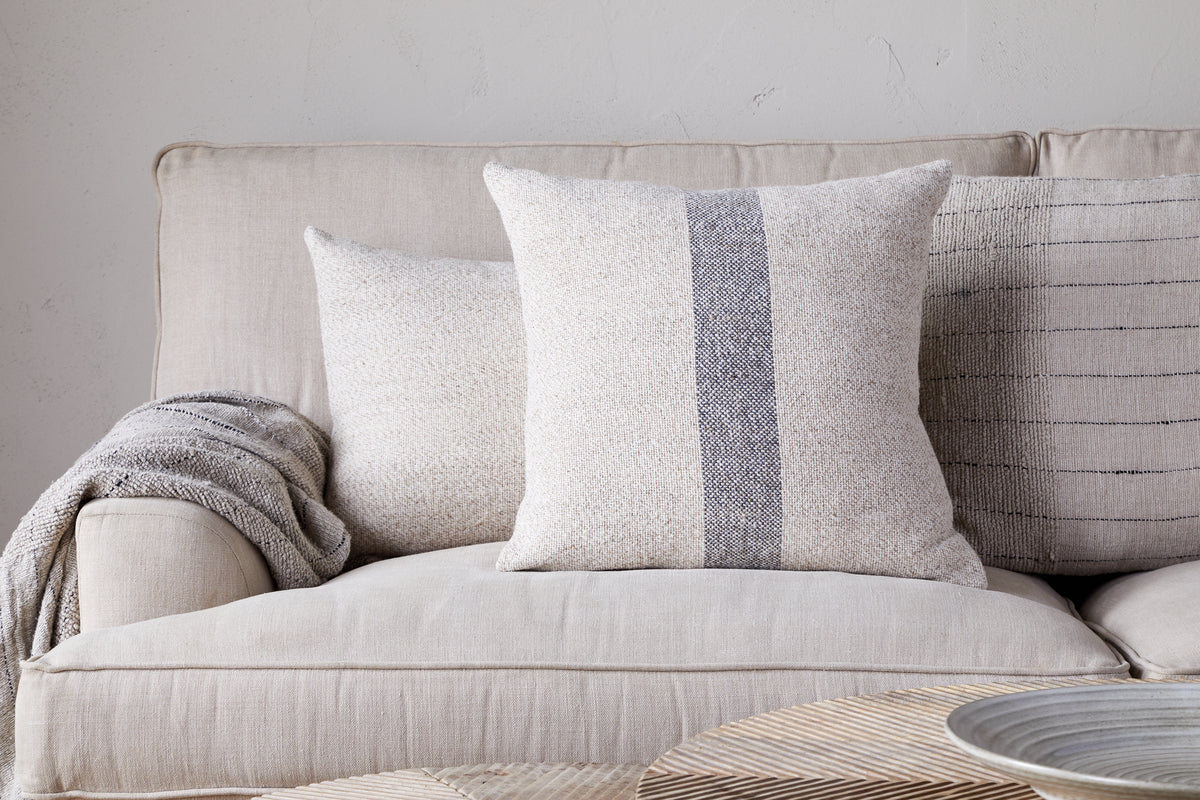 Kallu Wool & Cotton Cushion Cover - Natural