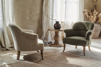 Kiana Cotton Armchair - Natural