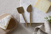 Kasa Cheese Knives - Antique Brass (Set of 2)