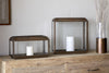Kiwanda Tall Lantern - Antique Brass