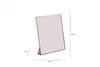 Kiko Standing Mirror - Antique Brass