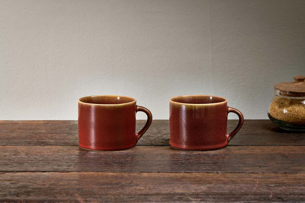 Kalini Mugs - Amber - Small (Set of 2)