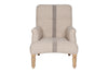 Kallu Wool & Cotton Occasional Chair - Natural-Trade nkuku