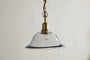 Keju Organic Shape Recycled Glass Pendant - Clear