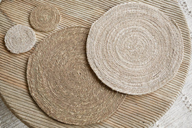 Keso Woven Placemats - Brown (Set of 4)