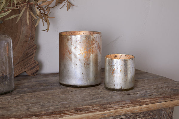 Kunjari Tealight Holders - Rustic Gold